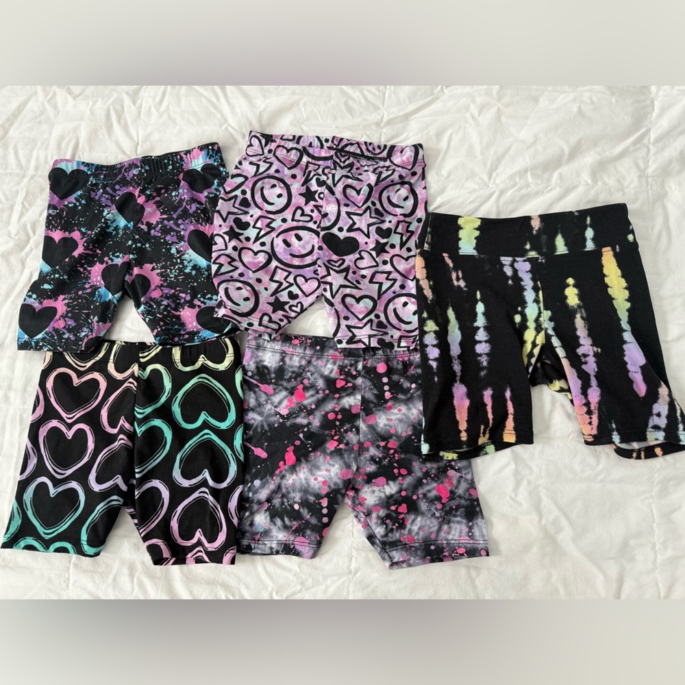 Too sweet & pixie lane soft biker shorts. Printed. 5 pairs